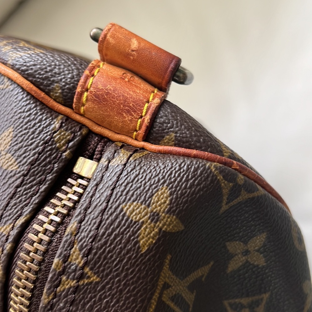 Louis Vuitton Travel Bag Keepall Bandouliere 55 Brown Monogram - Picture 13 of 16